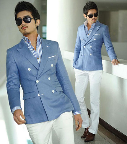 雙排扣西裝和單排扣西裝哪個(gè)好看