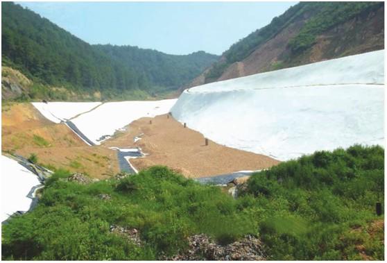 壩體較高 變形較大的堆石壩土工膜工法適用范圍