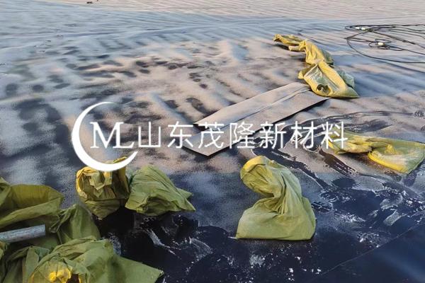 《中國石化集團石油商業(yè)儲備有限公司青島分公司董家口原油商業(yè)儲備基底工程項目》土工膜施工